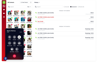 MCL Cloud Phone Systems Instant Chat and Video Calling