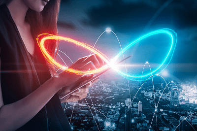 Decorative Image Connectivity Unlimited Data